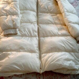 Nwt Michael Kors Womens Jacket Color Bone Puffer